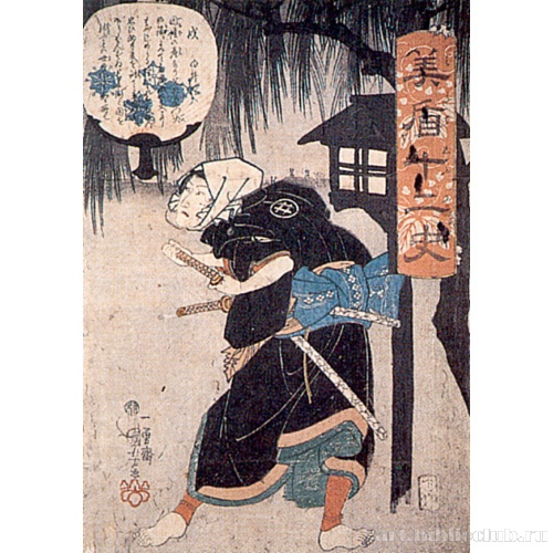 Собака: Сираи Гонпати (из серии «Уподобление двенадцати месяцам»)