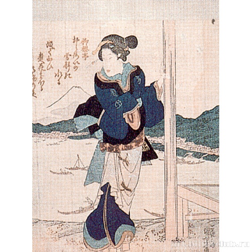 Красавица и гора Фудзи