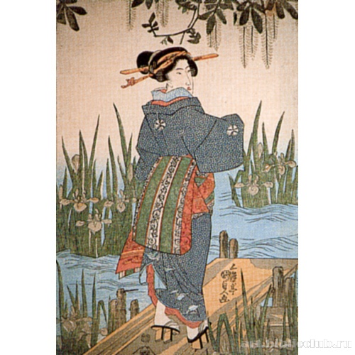 Митатэ (уподобление) мосту Яцухаси