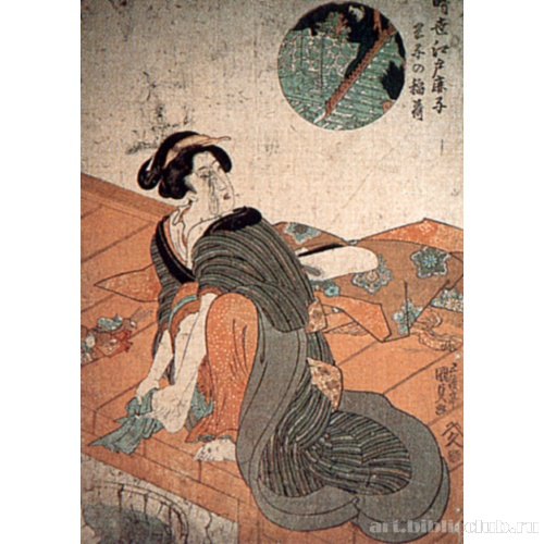 Инари из Одзи (из серии «Пестрая ткань времен Эдо»)