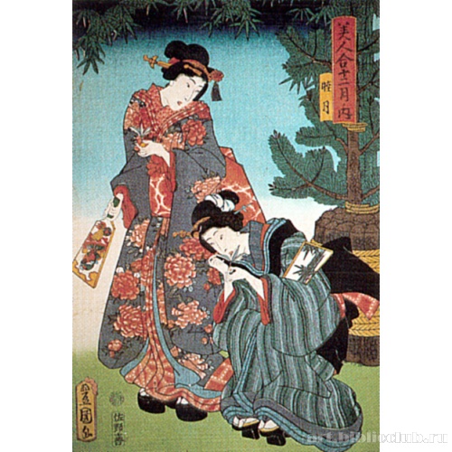 Первый месяц (из серии «Состязание красавиц 12 месяцев»)