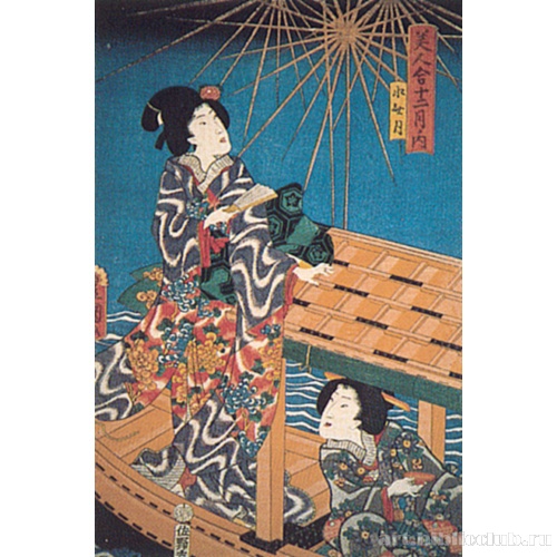 Шестой месяц (из серии «Состязание красавиц 12 месяцев»)