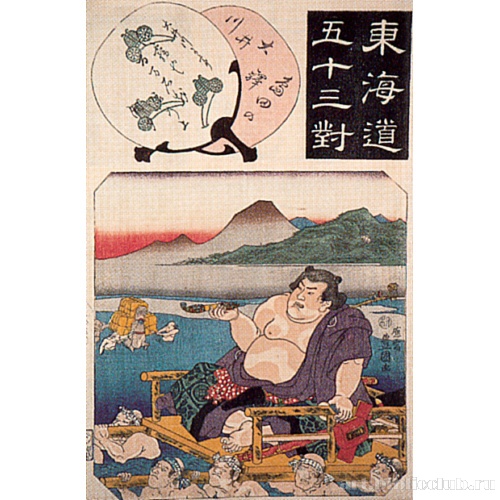 Симада (из серии «53 станции Токайдо»)