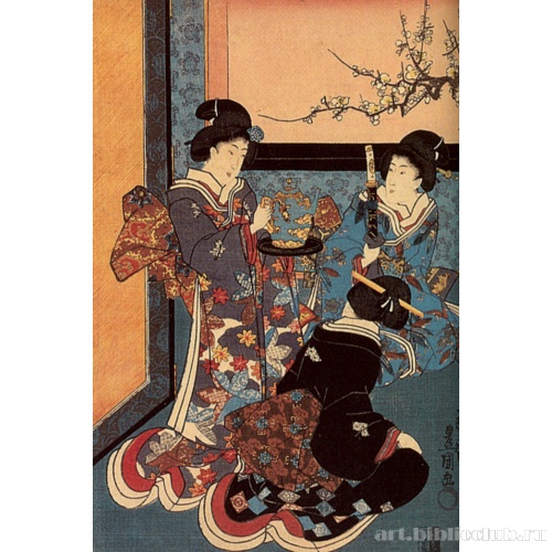 Обучение искусству икебана в ожидании прихода весны