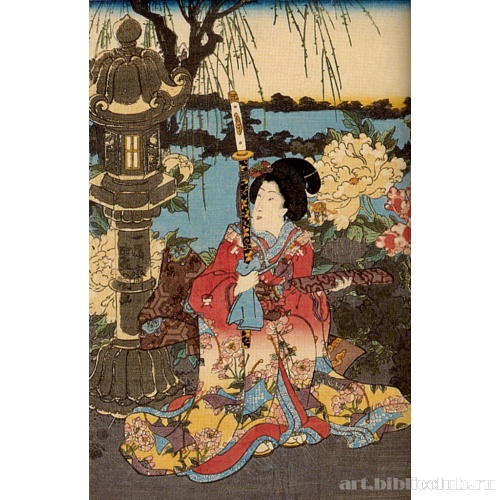 Созерцание в парке редкостных цветов