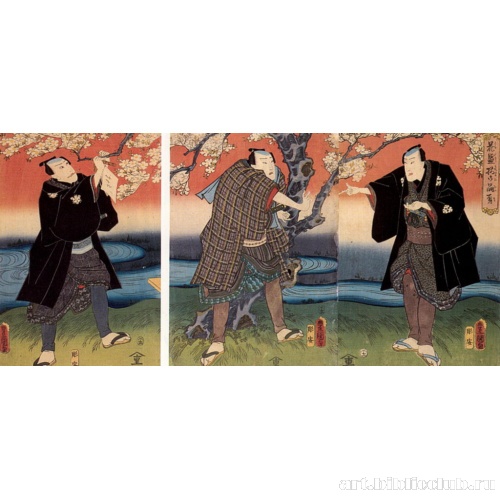 Сцена из спектакля «Ханадзакари сорои но го-хиики»