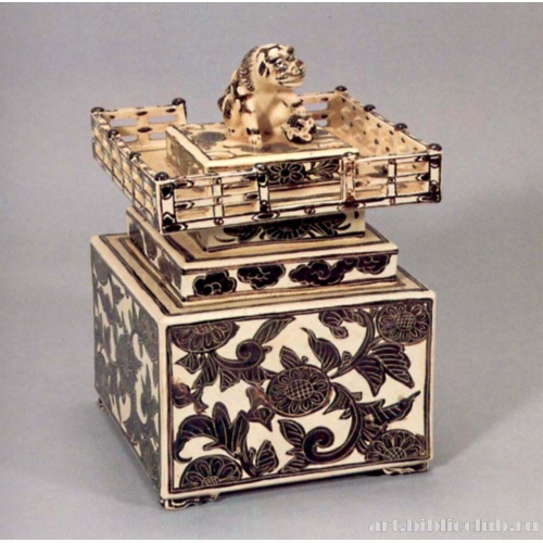 Курильница с крышкой в форме льва