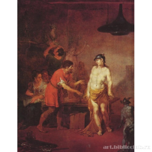 Меркурий в мастерской ваятеля