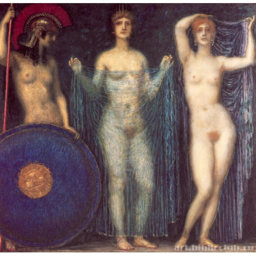 Три богини: Афина, Гера, Афродита