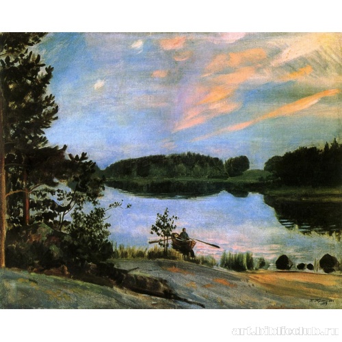 Лесное озеро в Конкола