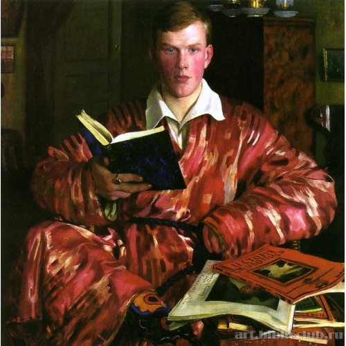 Портрет К. Б. Кустодиева