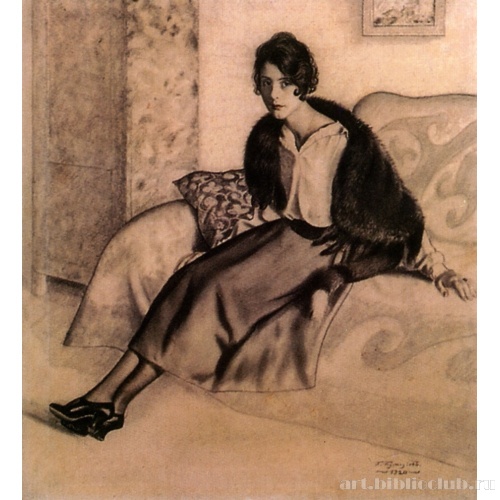 Портрет О. П. Мясоедовой