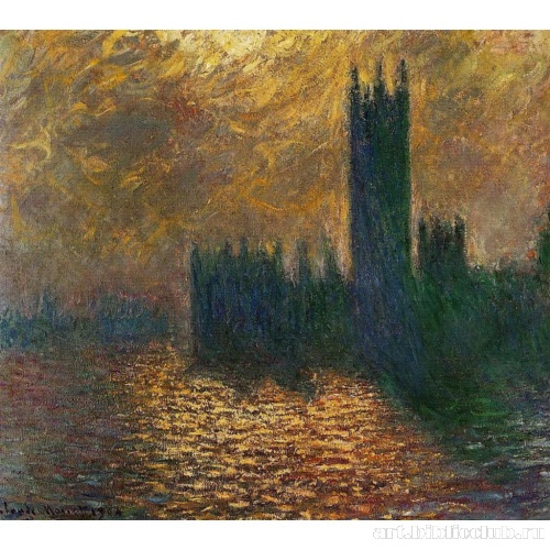 Здание Парламента. Сумерки