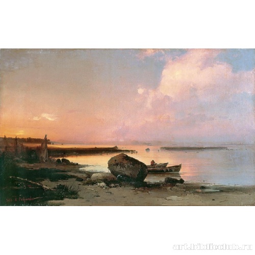 Морской берег в окрестностях Ораниенбаума