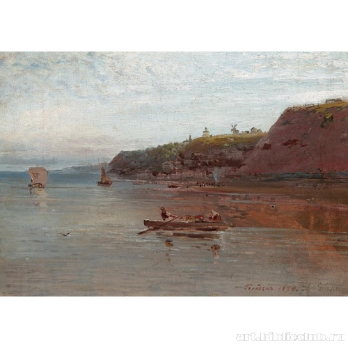 Волга близ Городца. Этюд