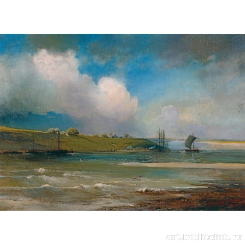 Вид Волги под Юрьевцем