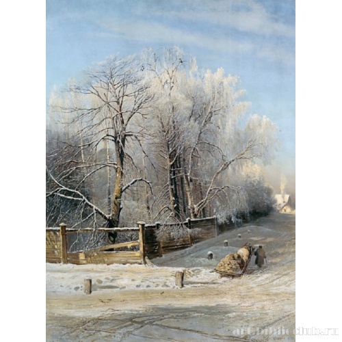 Зимний пейзаж. Москва