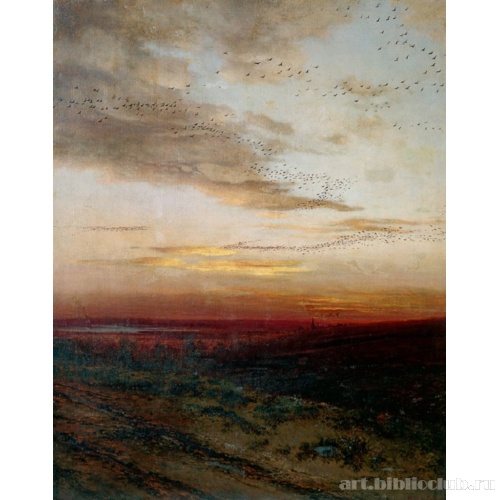 Вечер. Перелет птиц