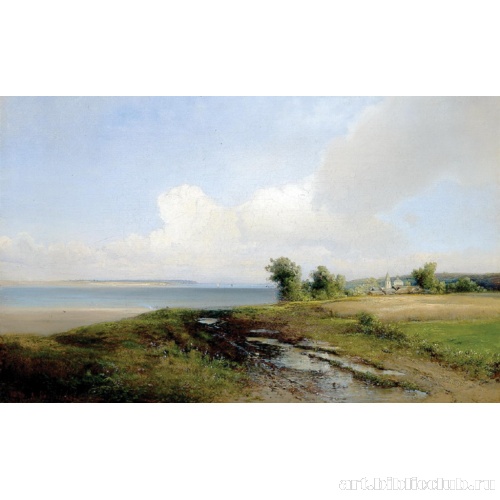 Пейзаж. Берег Волги