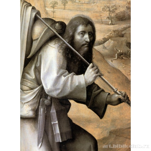 Страшный суд. Триптих. Левая внешняя створка. Фрагмент