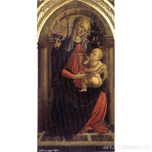 Мадонна в розовом саду