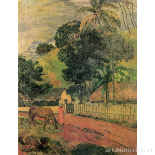 Лошадь на дороге