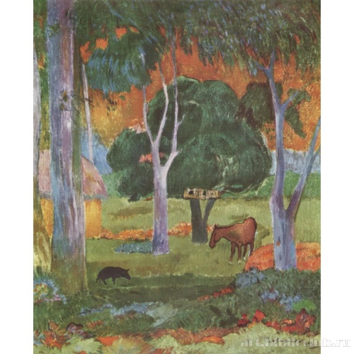 Пейзаж на острове Доменик