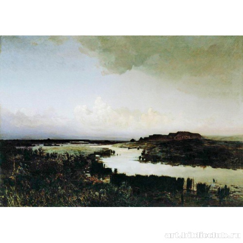 Степь вечером