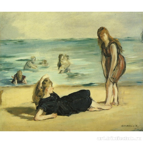 На пляже в Булони