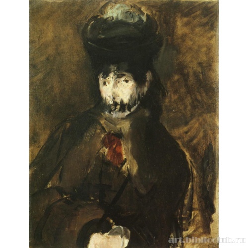 Берта Моризо с шалью