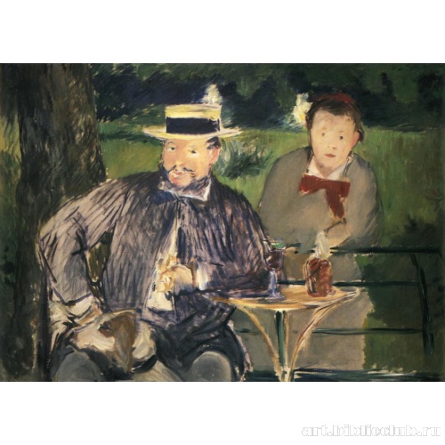 Эрнест Ошеде с дочерью Мартой