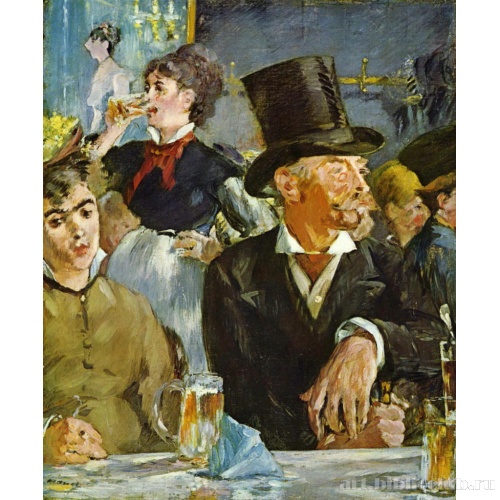 В кафешантане