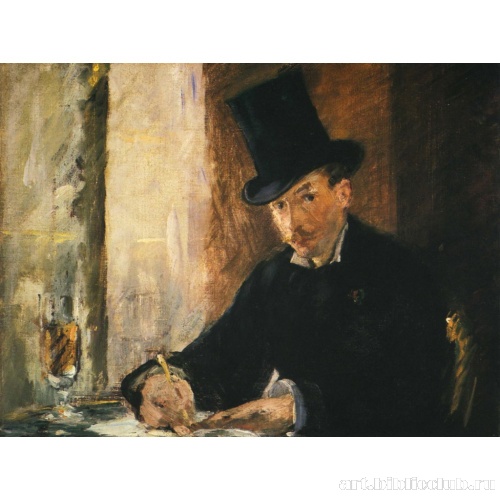 Журналист (Пишущий мужчина в кафе Тортони)