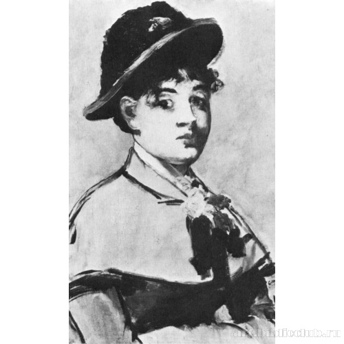 Молодая женщина с пелериной (Жанна Демарси)