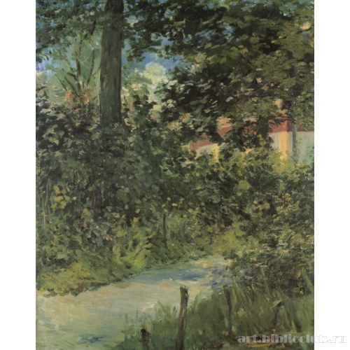 Садовая аллея в Рюэе