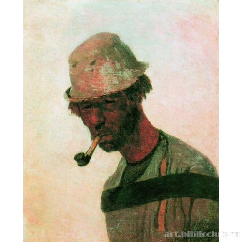 Бурлак. Этюд к картине 