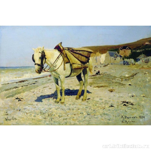 Лошадь для сбора камней в Вле