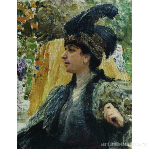 Портрет художницы В. В. Веревкиной