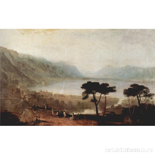 Вид на Женевское озеро со стороны Монтр