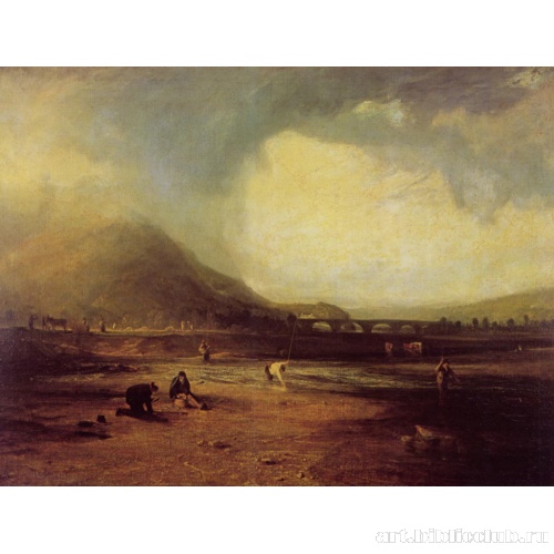 Ловля форели в Ди, Корвен-бридж и сельский дом