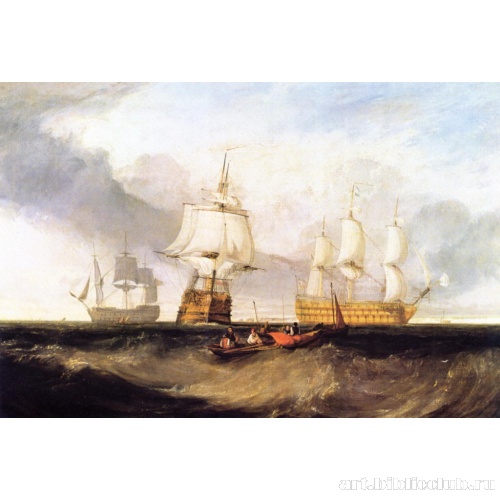 Победа возвращается с Трафальгарского сражения