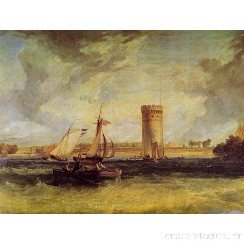 Тобли, поместье сэра Дж. Ф. Лестера: Ветреный день