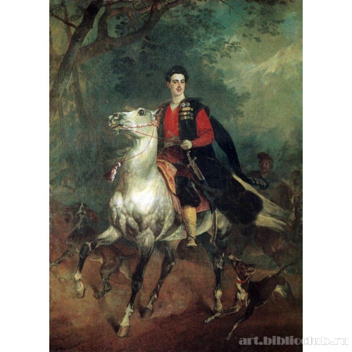 Портрет А. Н. Демидова. Эскиз