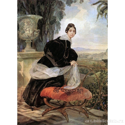 Портрет княгини Е. П. Салтыковой