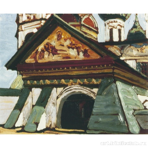 Ярославль. Вход в церковь Николы Мокрого