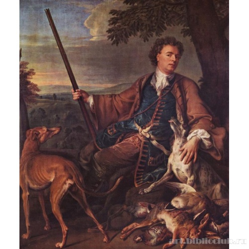 Автопортрет в костюме охотника