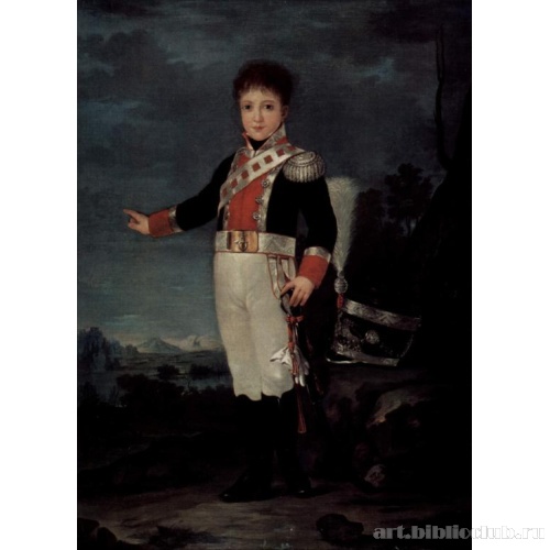 Портрет дона Себастьяна Габриеля де Бурбона-и-Браганца