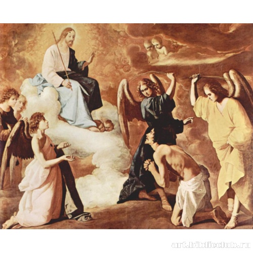 Бичевание св. Иеронима ангелами