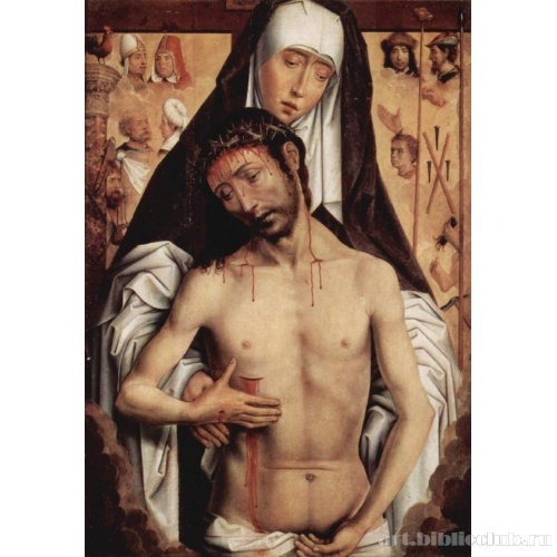 Скорбящая Богородица с мертвым Христом