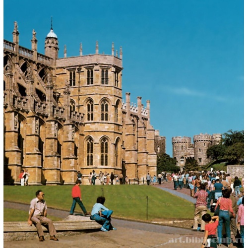 Виндзорский замок. Башня Шорна. Часовня святого Георгия